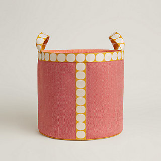 Animaux Blocks basket, large model - Beige | Hermès USA